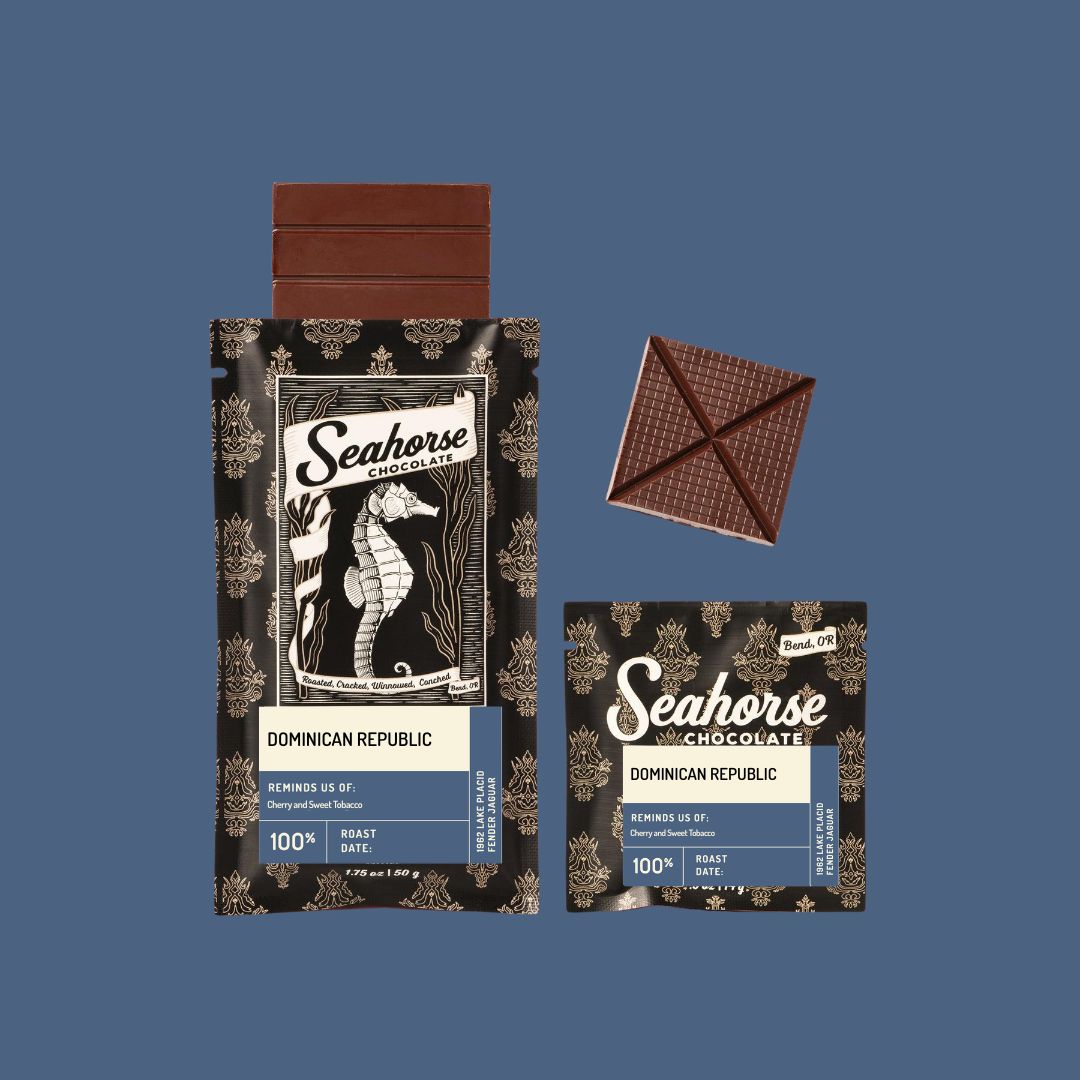 Zorzal 100% Cocoa Single Origin Chocolate Bar | Seahorse Chocolate