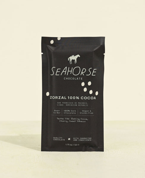 Zorzal Dominican Republic 100% Dark Chocolate | Seahorse Chocolate