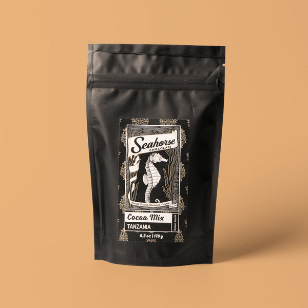 Hot Cocoa Drink Mix Single Origin Chocolate Bar | Seahorse Chocolate